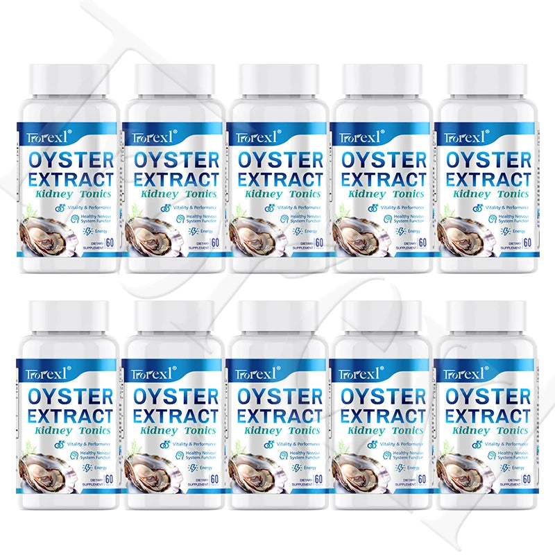 Oyster Extract Tablets Supports Energy Vigorizante and Wellness, Male Health Enhancing Supplement