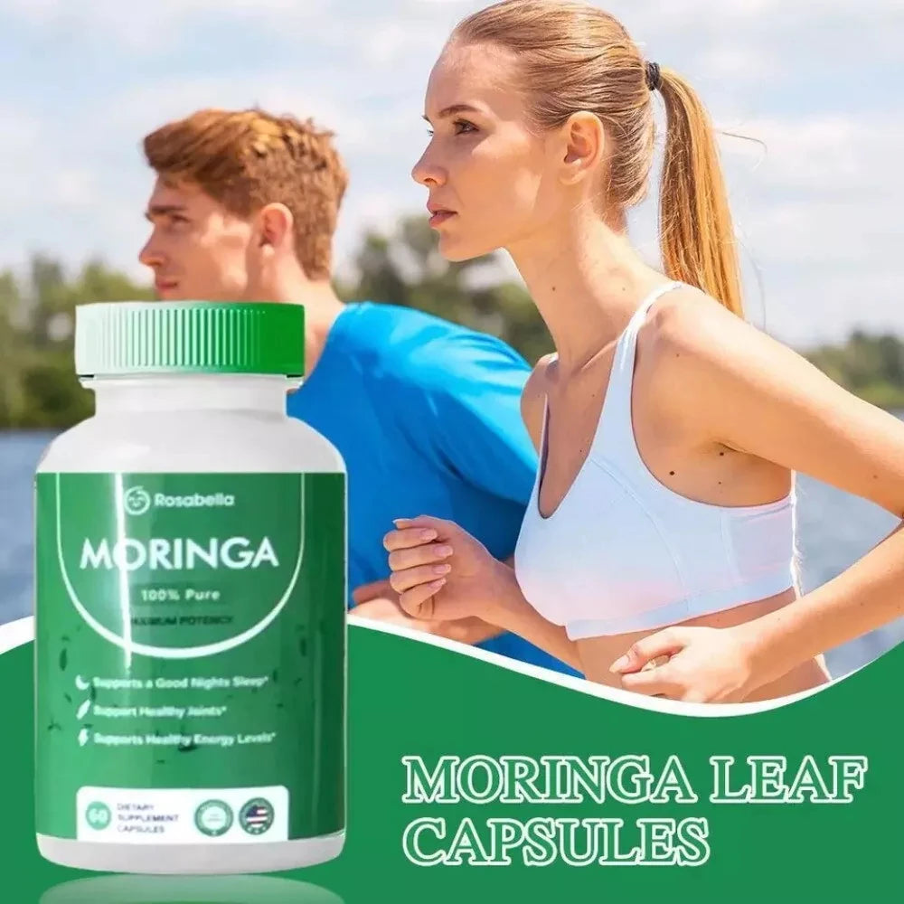 Moringa Capsules for Immune Support and Gut Health, Overall Wellness, Antioxidants