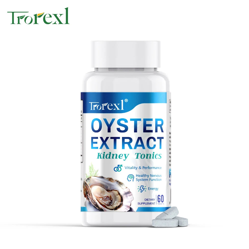 Oyster Extract Tablets Supports Energy Vigorizante and Wellness, Male Health Enhancing Supplement