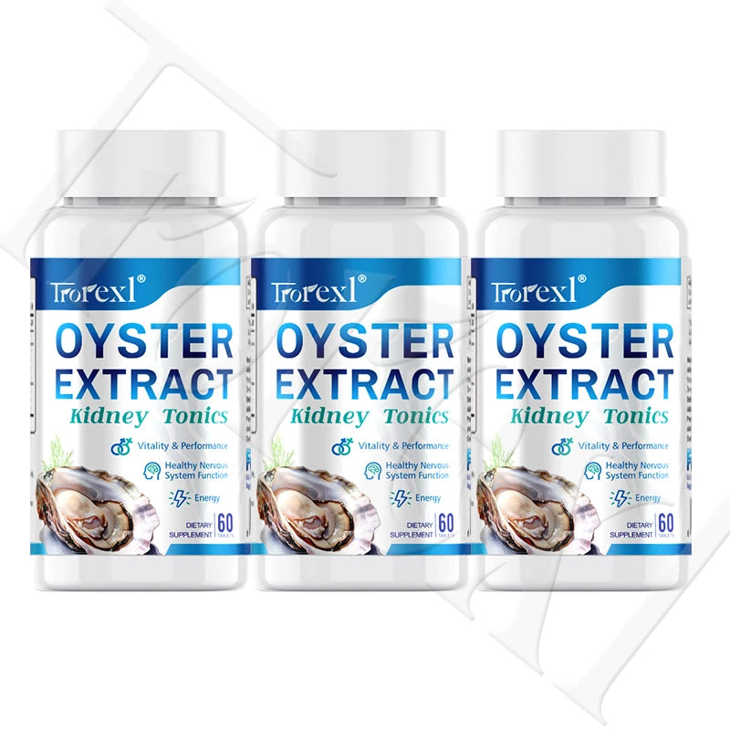 Oyster Extract Tablets Supports Energy Vigorizante and Wellness, Male Health Enhancing Supplement